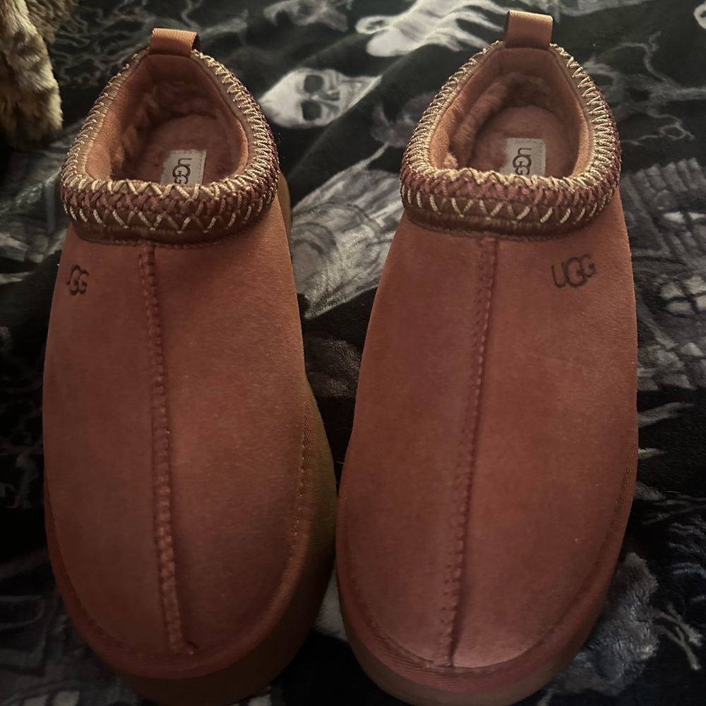 UGG Brown Suede Slippers